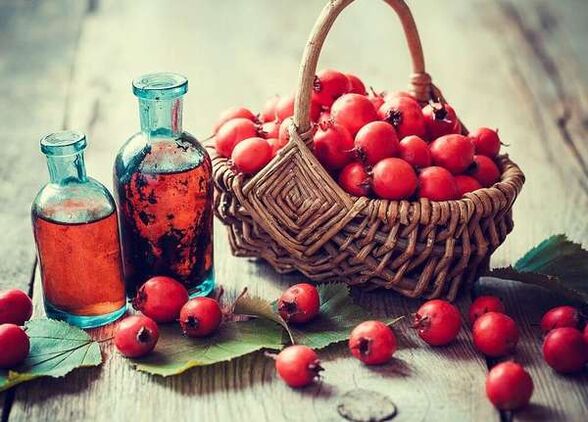 Hawthorn Fruits pro zvýšení člena