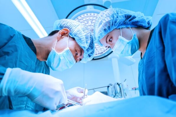 Provedení ligamentotomie – operace zvětšení penisu